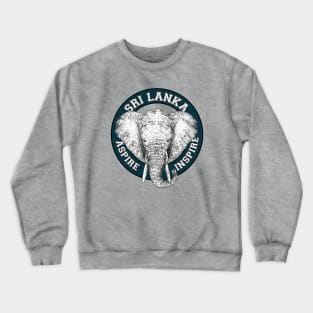 sri lanka elephant safari  iii Crewneck Sweatshirt